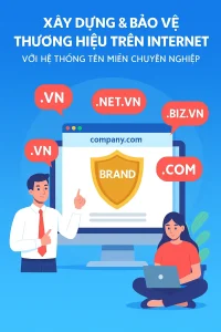 Xây Dựng & Bảo Vệ Thương Hiệu Trên Internet Với Hệ Thống Tên Miền Chuyên Nghiệp
