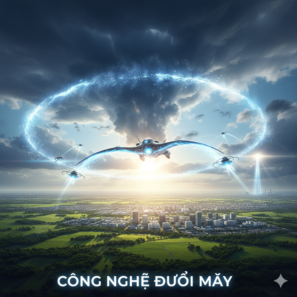 Công nghệ đuổi mây – Giải pháp đột phá trong điều tiết thời tiết hiện đại