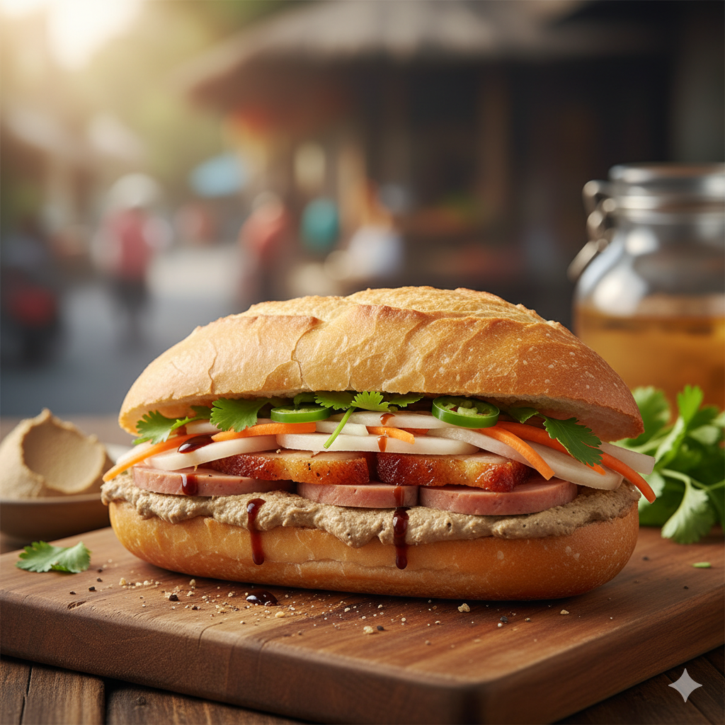 🥖 Bánh Mì Patê – Món Ăn Bình Dân Đậm Đà Hương Vị Việt