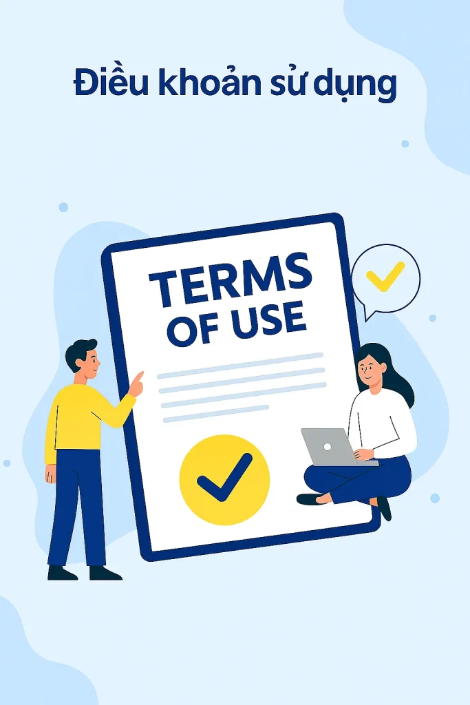 🧾 Điều khoản sử dụng – Quy định và cam kết khi truy cập website