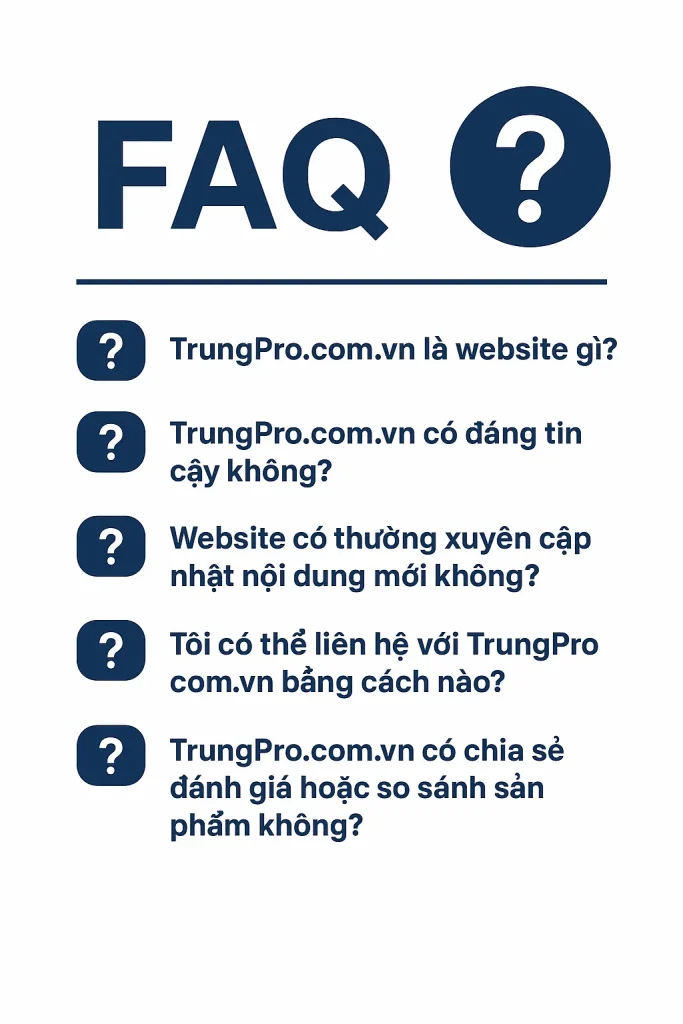 Giới thiệu về TrungPro.com.vn – Nâng tầm trải nghiệm công nghệ và cuộc sống