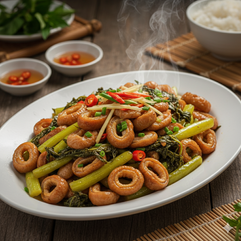 Lòng xào dưa – Món ăn dân dã ngon khó cưỡng trong ẩm thực Việt