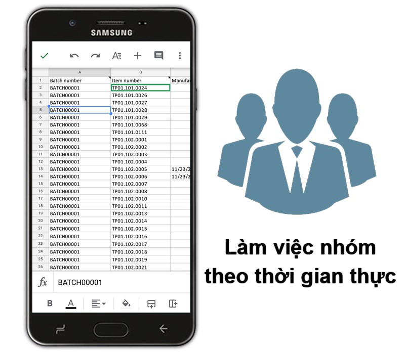 Google Sheet - Ứng dụng trang tính của google