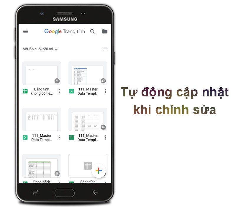 Google Sheet - Ứng dụng trang tính của google