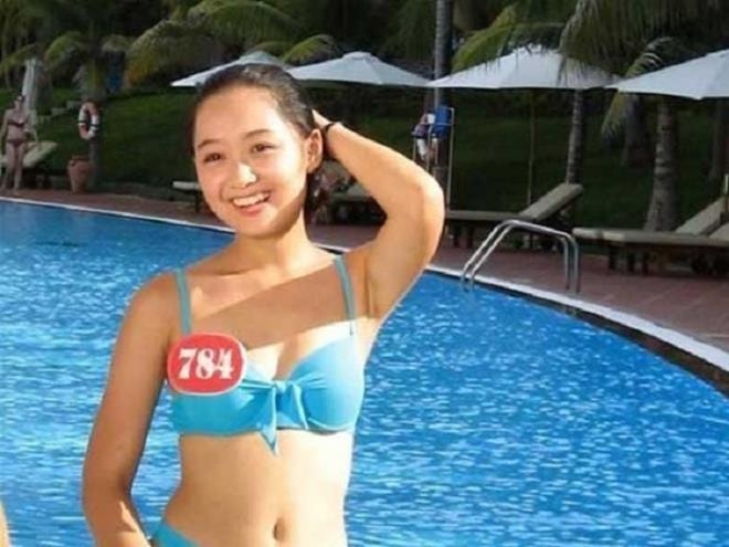 Thu Hà tại cuộc thi "Hoa hậu Việt Nam 2006"
