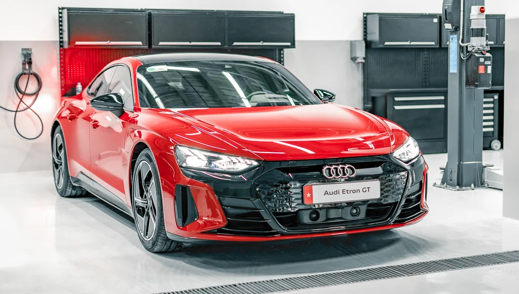 Audi e-tron GT mẫu xe điện hạng sang có thiết kế thể thao
