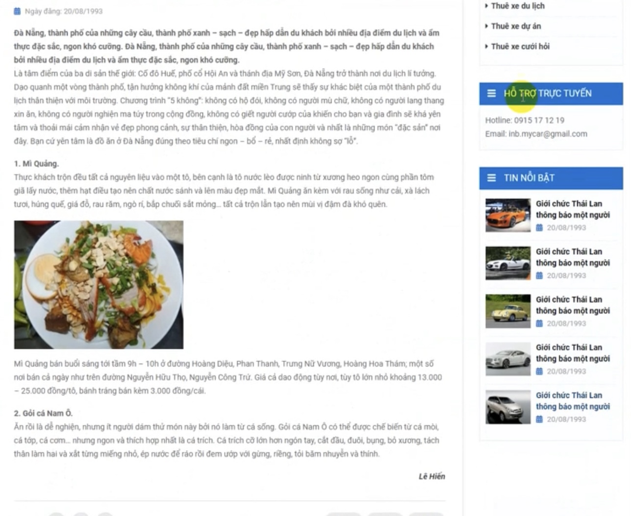 Lập trình theme WordPress – Viết nội dung file index.php Teamplate