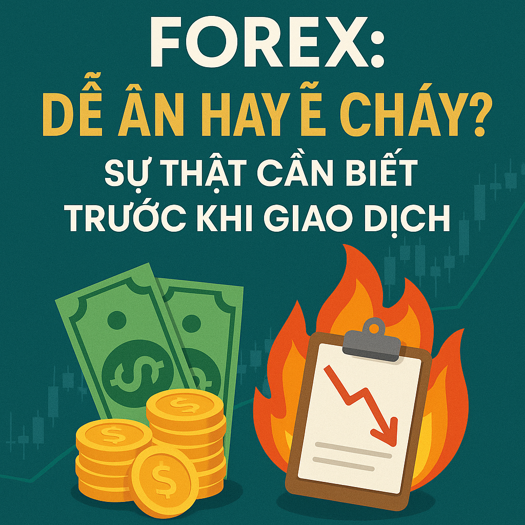 Kiếm tiền từ thị trường Forex dễ hay khó? Sự thật ít người dám nói!